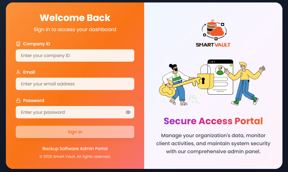 Smart Vault Dashboard